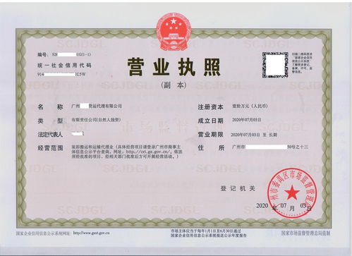 廣州番禺區貨運代理公司如何確定經營范圍,代辦方式2天完成公司注冊